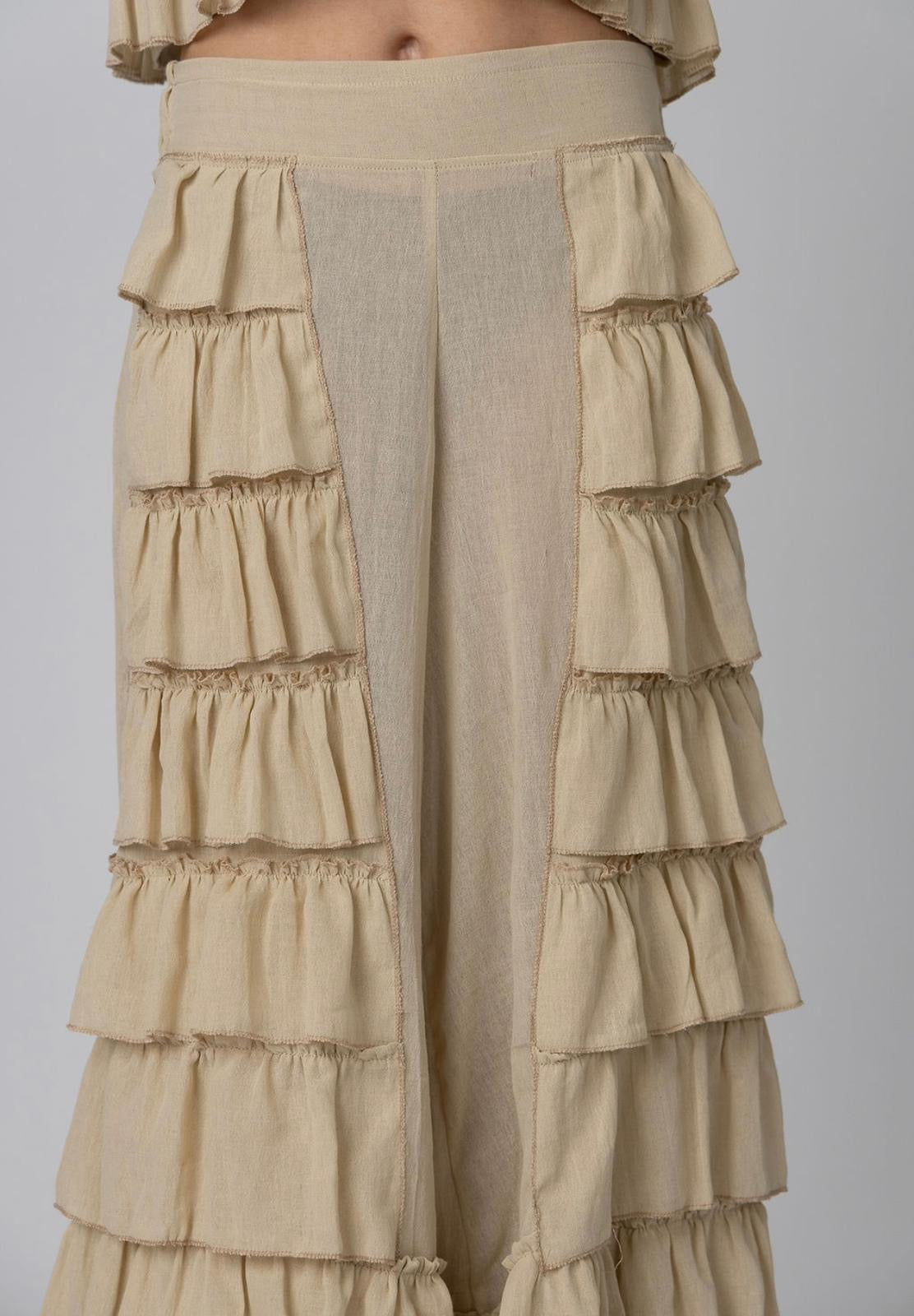 Bohemia Ruffles Pant