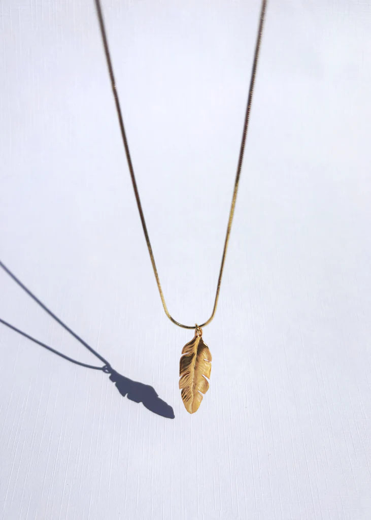 HOJA DE PLATANO NECKLACE