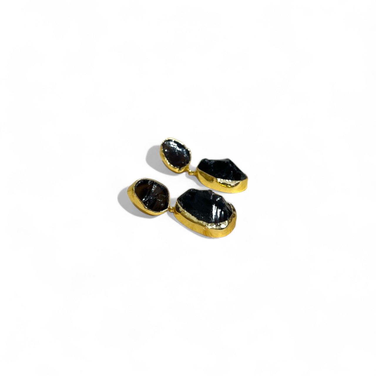 PENDIENTES TURMALINA NOIR