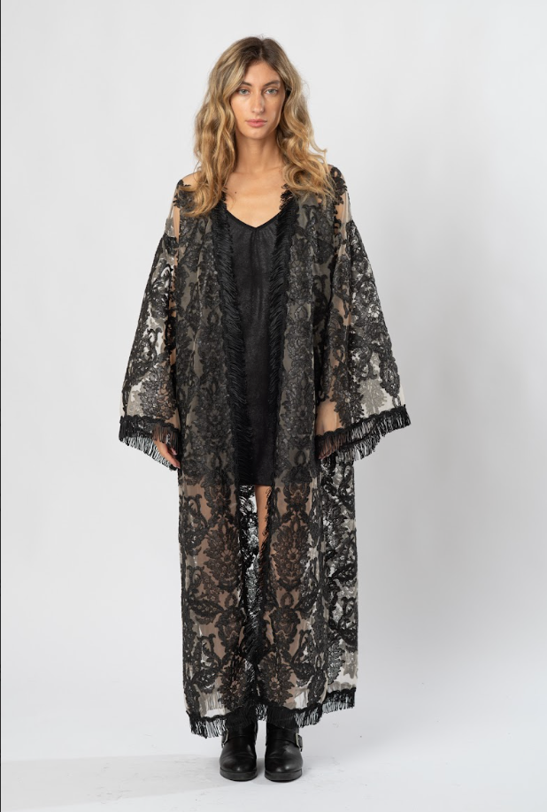 LACE KIMONO